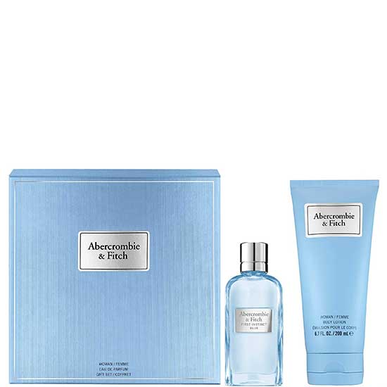 снимка на парфюм Abercrombie&Fitch First Instinct Blue For Her комплект 2 части 50 мл - EDP