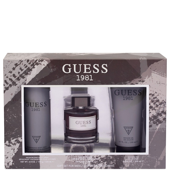 снимка на парфюм Guess 1981 for Men комплект 3 части 100 мл - EDT