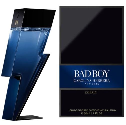 снимка на парфюм Carolina Herrera Bad Boy Cobalt Parfum Electrique Парфюм за мъже