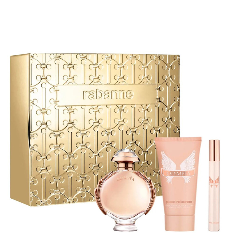 снимка на парфюм Paco Rabanne OLYMPEA комплект 3 части 50 мл - EDP