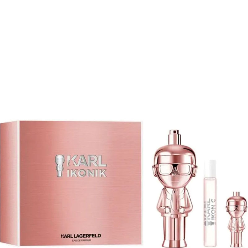 снимка на парфюм Karl Lagerfeld Ikonik Pour Femme комплект 3 части 100 мл - EDP