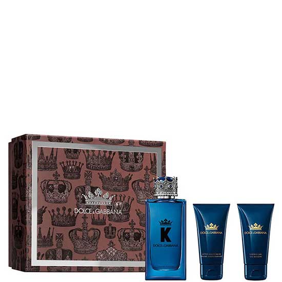снимка на парфюм Dolce&Gabbana K by Dolce&Gabbana Eau de Parfum комплект 3 части 100 мл - EDP