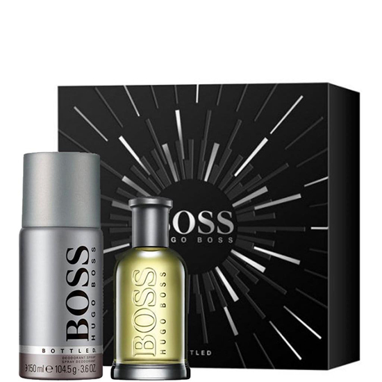 снимка на парфюм Hugo Boss BOSS BOTTLED комплект 2 части 50 мл - EDT
