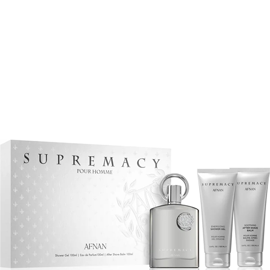 снимка на парфюм Afnan Supremacy Silver комплект 3 части 100 мл - EDP