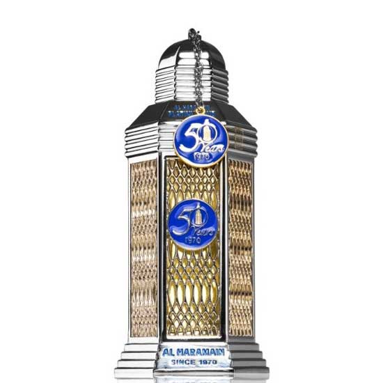 снимка на парфюм Al Haramain 50 Years Platinum Oud унисекс парфюм 100 мл - EDP