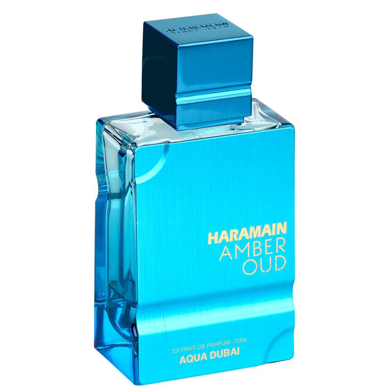 снимка на парфюм Al Haramain Amber Oud Aqua Dubai Extrait de Parfum унисекс парфюм 75 мл - EXDP
