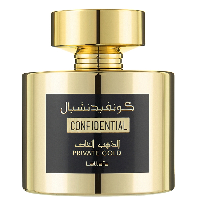 снимка на парфюм Lattafa Confidential Private Gold унисекс парфюм 100 мл - EDP