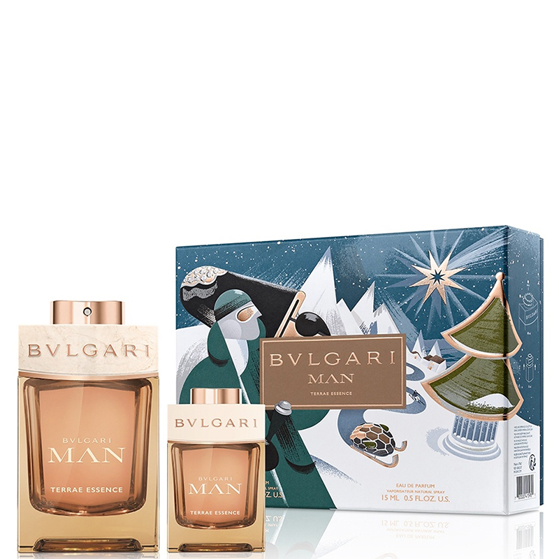 снимка на парфюм Bvlgari Man Terrae Essence комплект 2 части 100 мл - EDP
