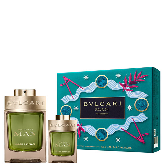 снимка на парфюм Bvlgari Man Wood Essence комплект 2 части 100 мл - EDP