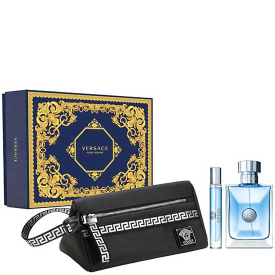 снимка на парфюм Versace POUR HOMME комплект 3 части 100 мл - EDT