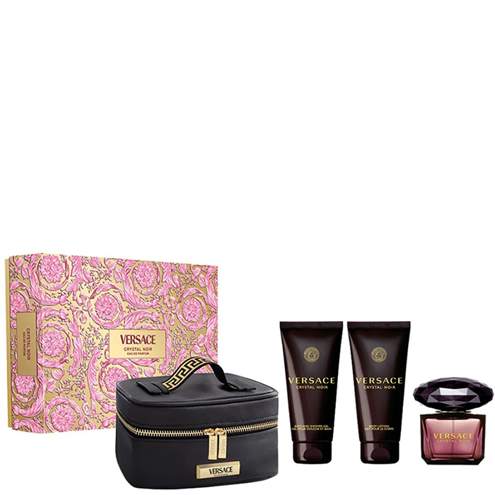 снимка на парфюм Versace CRYSTAL NOIR комплект 4 части 90 мл - EDP