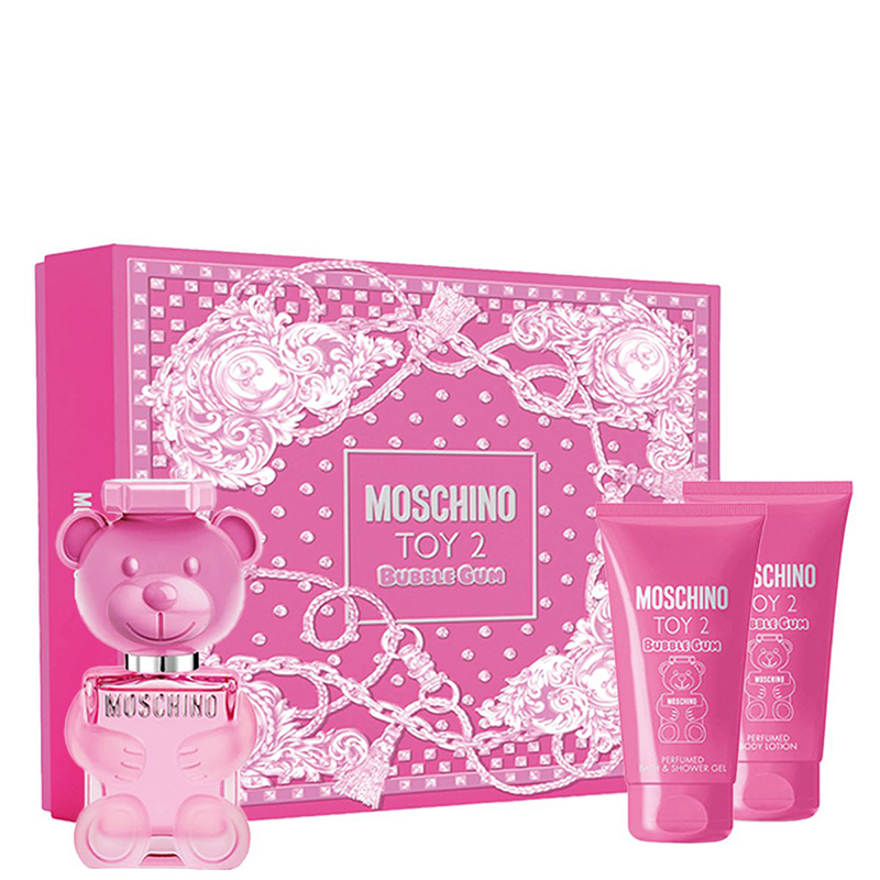 снимка на парфюм Moschino Toy 2 Bubble Gum комплект 3 части 50 мл - EDT