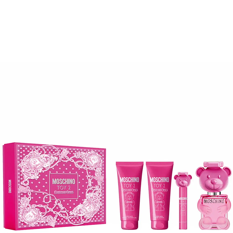 снимка на парфюм Moschino Toy 2 Bubble Gum комплект 4 части 100 мл - EDT
