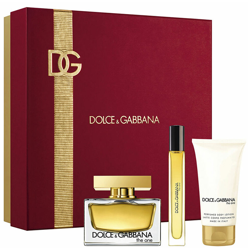 снимка на парфюм Dolce&Gabbana THE ONE комплект 3 части 75 мл - EDP