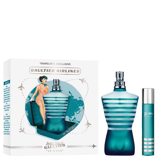 снимка на парфюм Jean Paul Gaultier LE MALE комплект 2 части 125 мл - EDT