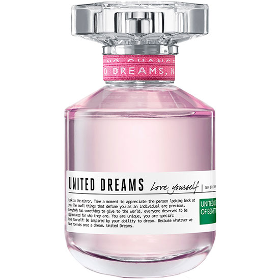 снимка на парфюм Benetton United Dreams Love Yourself парфюм за жени 80 мл - EDT