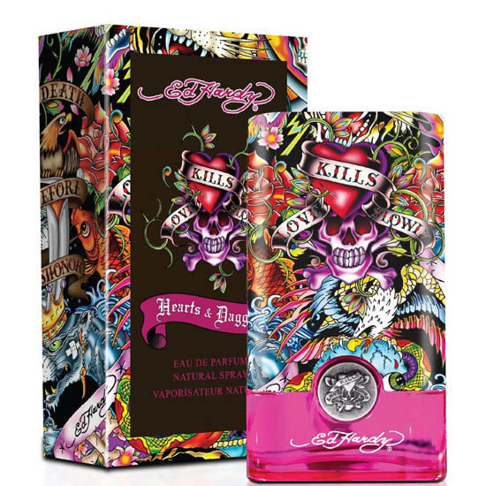снимка на парфюм Christian Audigier ED HARDY HEARTS & DAGGERS парфюм за жени EDP 100 мл