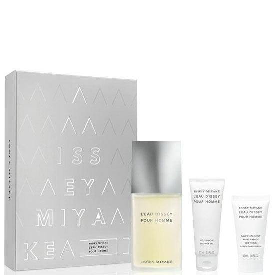 снимка на парфюм Issey Miyake L'EAU D'ISSEY за мъже комплект 3 части 125 мл - EDT
