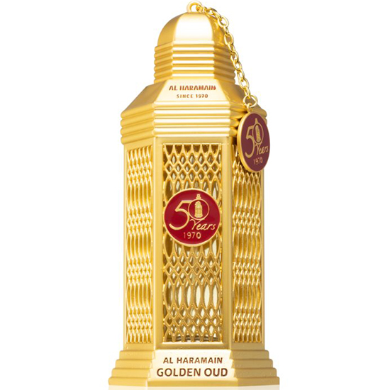 снимка на парфюм Al Haramain 50 Years Golden Oud унисекс парфюм 100 мл - EDP