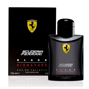 снимка на парфюм Ferrari SCUDERIA BLACK SIGNATURE парфюм за мъже 125 мл - EDT